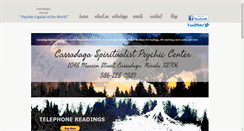 Desktop Screenshot of cassadaga.info